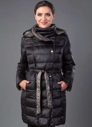 Облегченный пуховик Dixi Coat 536-980 черный