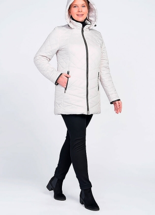 Демисезонная куртка Dixi Coat 5695-272 белый