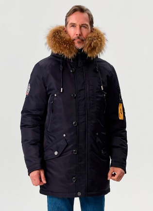 Аляска Fergo Norge F1527-003 темно-синий