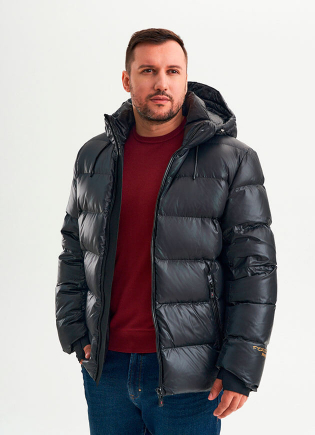 Пуховик Fergo F1525-009 чёрный