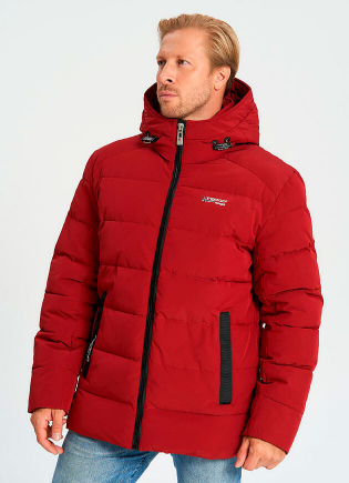 Пуховик Fergo Norge F1523-006 красный