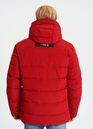 Пуховик Fergo Norge F1523-006 красный